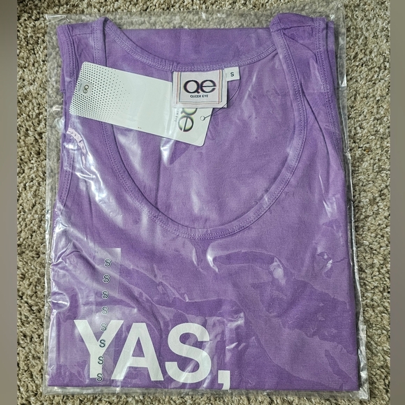 Queer‎ Eye Qe YAS HENNY Purple Tank Top Unisex Brand New NEVER OPENED - Picture 2 of 3